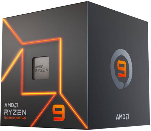 Procesador AMD Ryzen 9 7900, 3.7 GHz (hasta 5.4 GHz), Socket AM5, Caché 64MB, 12 Núcleos, 65W 0