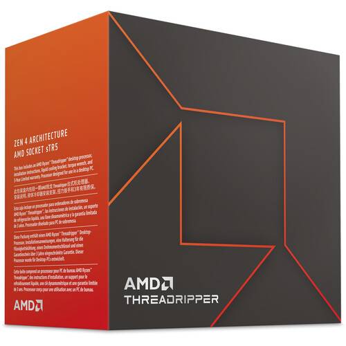 Procesador Amd Ryzen Trheadpripper 7970X 4.0-5.3 Ghz Turbo L3 128Mb 32 Núcleos Skt Str5 Zen4 0