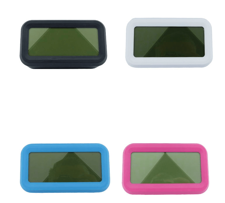 RELOJ DIGITAL DESPERTADOR 13.5X7cm MARCA TEMPERATURA Y FECHA5