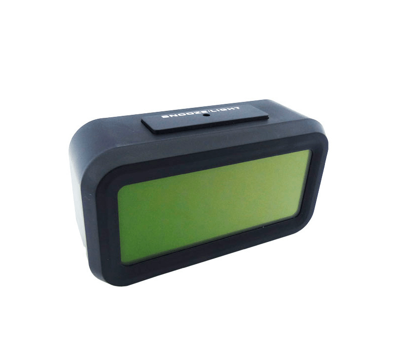 RELOJ DIGITAL DESPERTADOR 13.5X7cm MARCA TEMPERATURA Y FECHA2