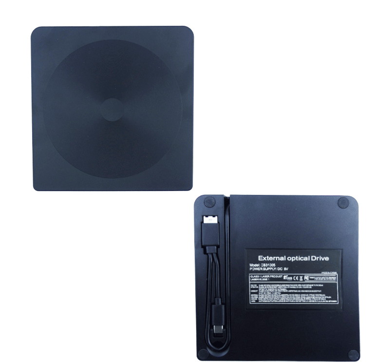 LECTOR Y GRABADOR DE DVD EXTERNO USB 3.0 - USB TIPO-C 5GBPS4