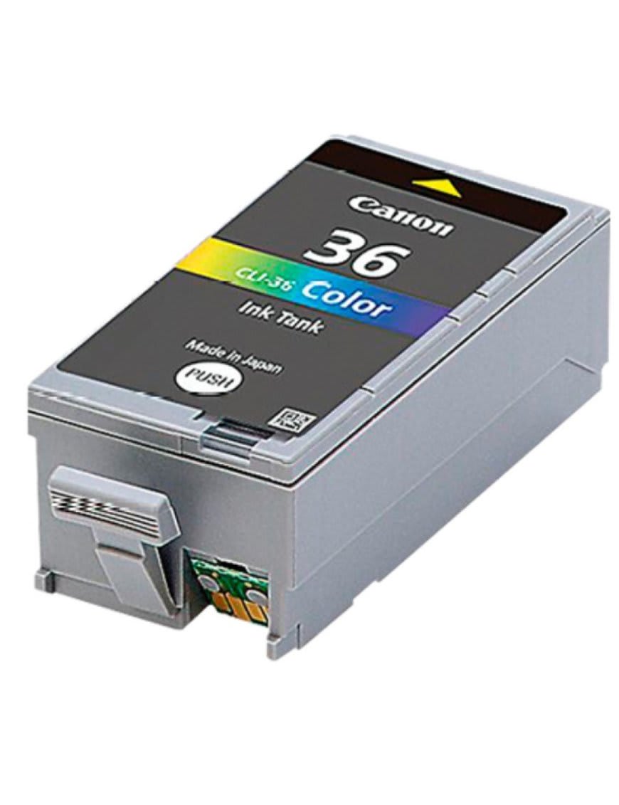 Cartucho De Impresora Canon Cl-36 Pixma Ip100/ Mini260/320 250 Páginas 12 Ml Color2