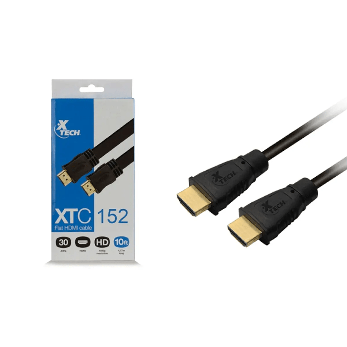 CABLE HDMI MACHO HDMI MACHO XTECH 3MTS 4K XTC-1523