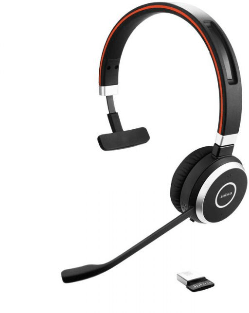AUDÍFONOS JABRA EVOLVE 65 SE MONO BLUETOOTH - INALÁMBRICOS 0