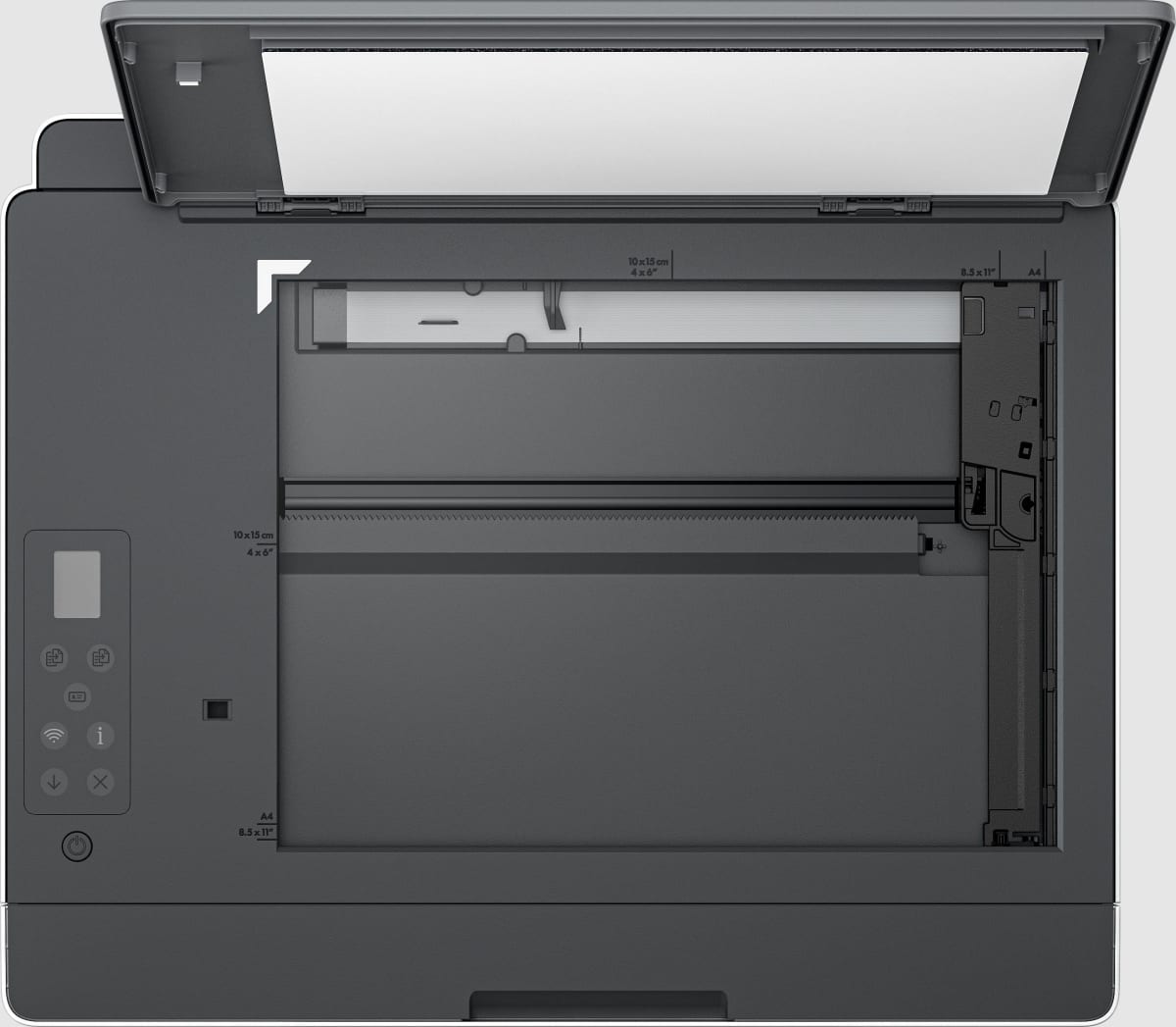 Impresora Multifuncional Hp Smart Tank 580 Tinta Color A4 Wifi Usb Bt5