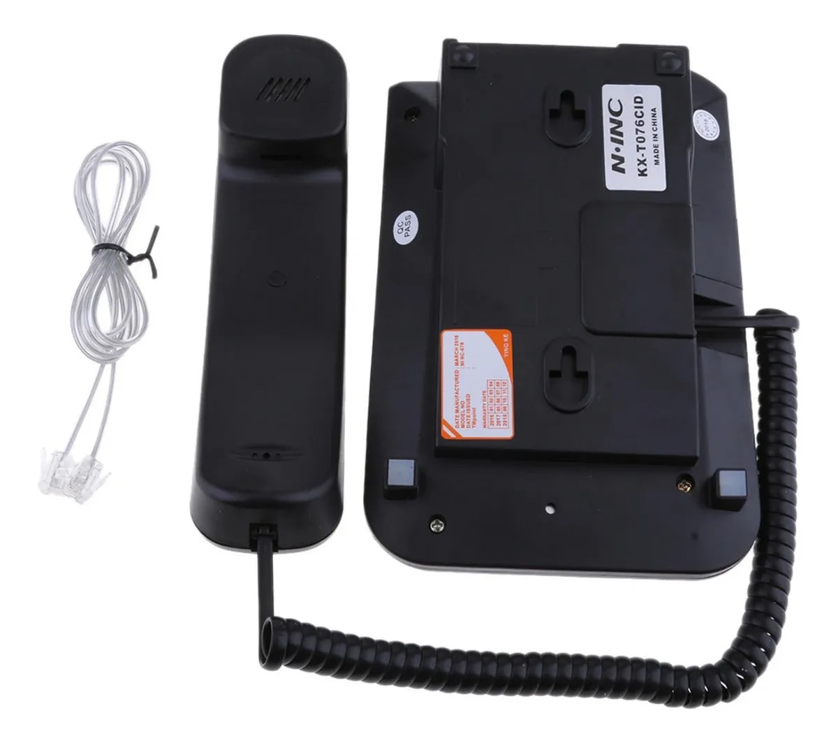 Telefono Fijo Escritorio Alambrico Pantalla Lcd Kx-t076cid5
