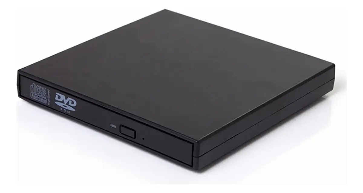 Lector Y Grabador De Dvd Externo Usb 2.0 QC Pass4