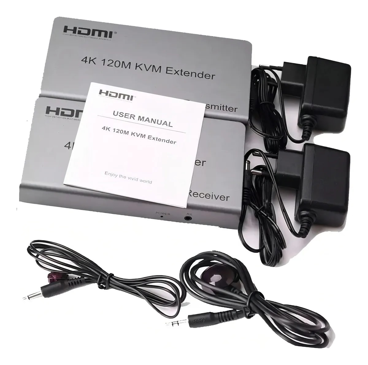 Extensor Kvm Hdmi Full Hd Sobre Red Ip 120 Metros 1080P 4K 2K5