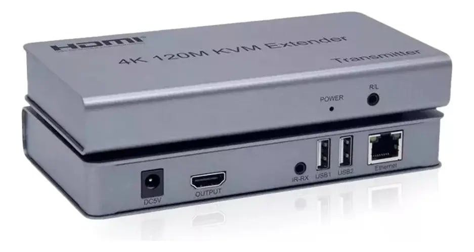 Extensor Kvm Hdmi Full Hd Sobre Red Ip 120 Metros 1080P 4K 2K 0
