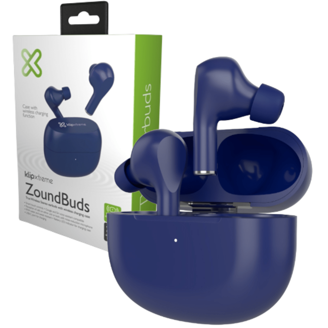AUDÍFONOS INALÁMBRICOS KlIP XTREME ZOUNDBUDS TRUE WIRELESS BlUETOOTH 5.2 IPX43