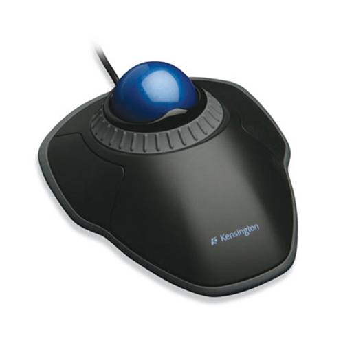 MOUSE KENSINGTON ORBIT TRACKBALL CON ANILLO DE DESPLAZAMIENTO NEGRO 26517 - K72337US 0