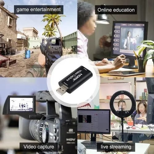 Capturadora de Video HDMI a USB 1080p para Streaming y Consolas7