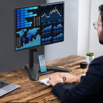 Soporte de Monitor Sobremesa 40cm alto 13 a 32 Pulgadas Ajustable3