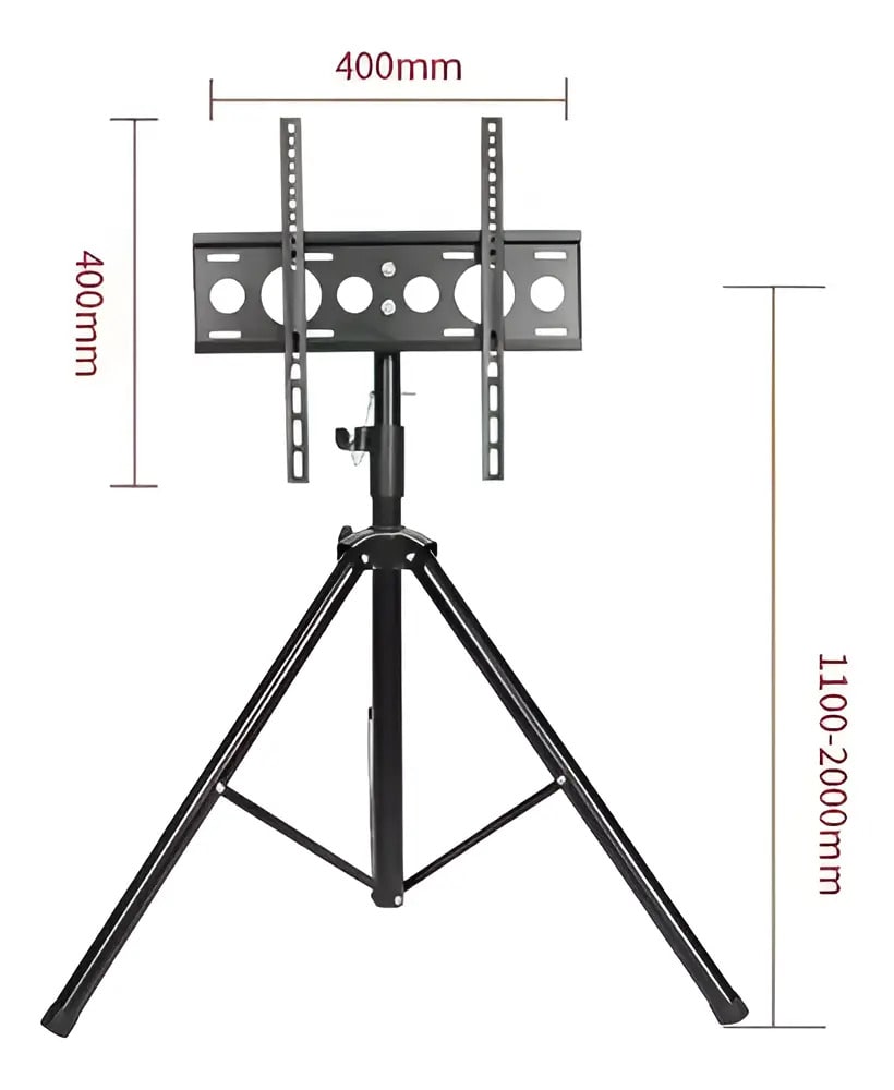 Soporte Base Trípode Pedestal Tv 32 A 55 Pulgadas Giratorio 360° Hasta 65 Kg5