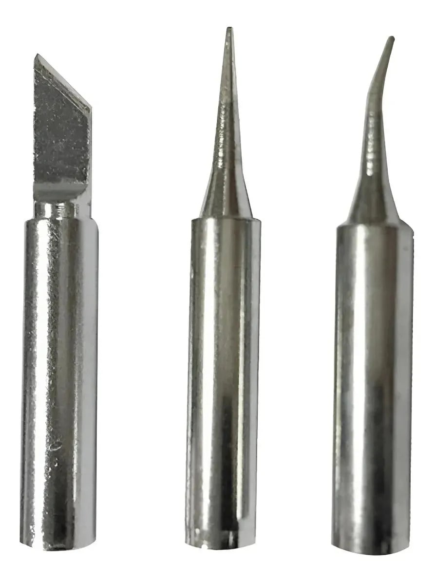 Kit 3 Puntas Soldadura Cautín Baku BK-9033 Acero Inoxidable Compatible Estación5