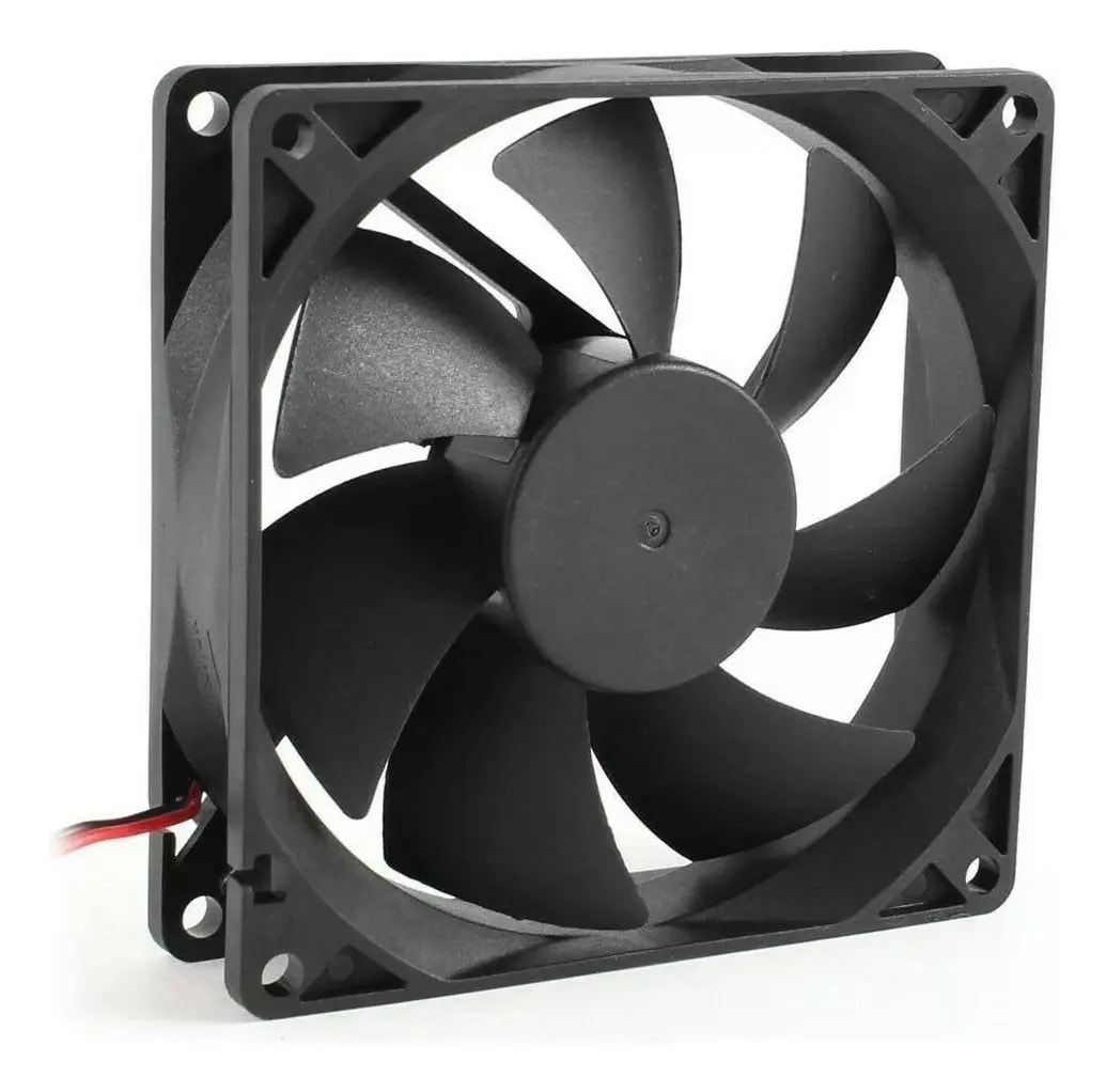 Ventilador Fan Cooler Pc 12x12cm 12v 0.25a Conector Molex 4p2