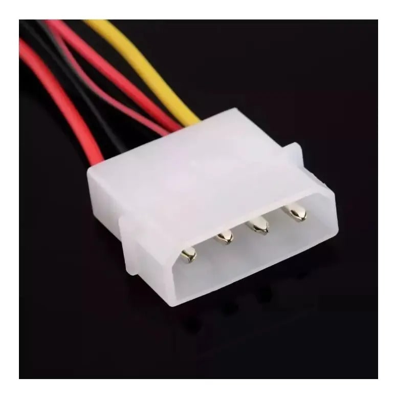 Ventilador Fan Cooler Pc 8x8cm 12v 0.18a Conector Molex 4pin4