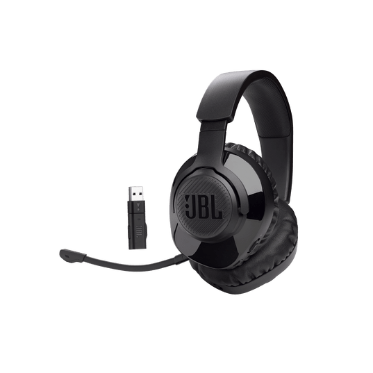 AUDÍFONOS JBL QUANTUM 350 INALÁMBRICOS OVER EAR JBLQ350WLBLKAM4