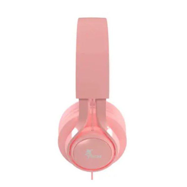 XTECH CUTIE KIDS WRD HEADPHONE W MIC VOL lIMIT PINK XTH-3551