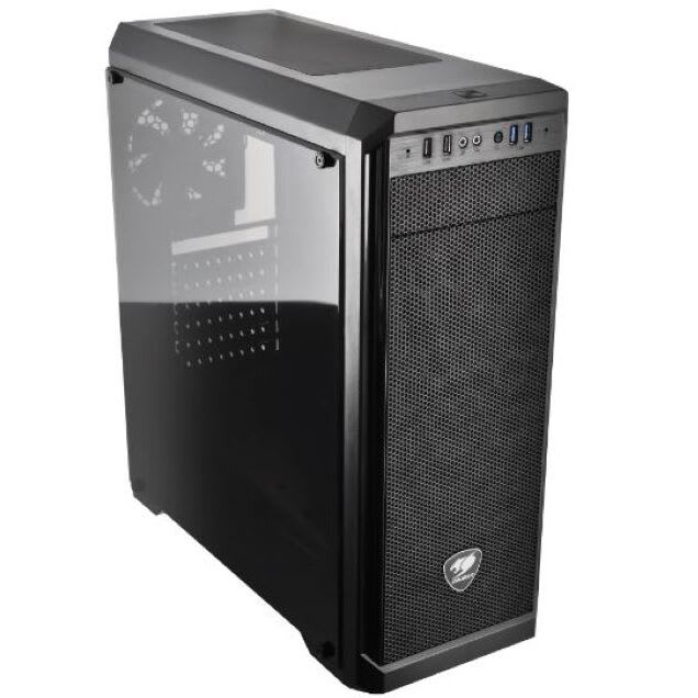 GABINETE COUGAR MX330-G VIDRIO TEMPLADO ATX 2 USB 3.0/2.0 MID TOWER S/FUENTE2