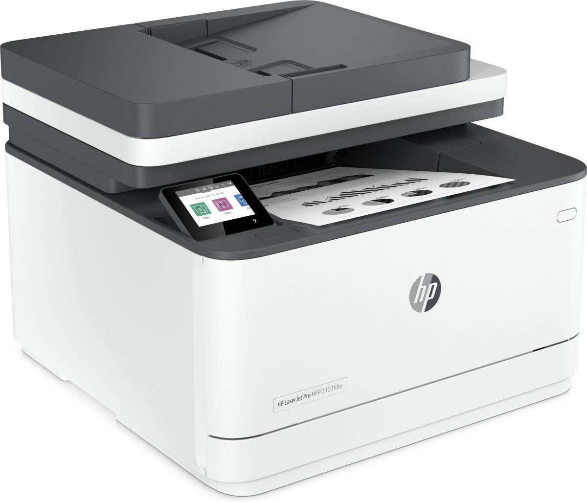 IMPRESORA MULTIFUNCIONAL HP LASER JET PRO MFP 3103FDW LÁSER MONO WIFI LAN USB FAX2