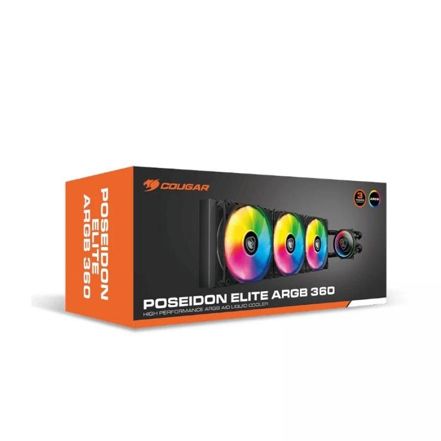 REFRIGERACIÓN LÍQUIDA COUGAR POSEIDÓN ELITE ARGB UTTEIGHT 360 360MM3