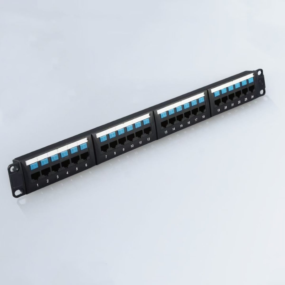 Patch Panel Cat 6 24 Puertos Modulos 19