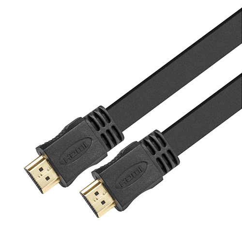 CABLE HDMI PLANO CON CONECTOR HDMI MACHO MACHO  XTC-406 RESOLUCIÓN HASTA 3840X2160P 1.8MTS2