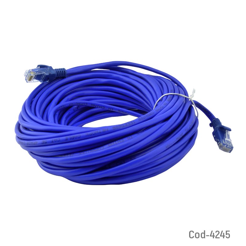 Cable De Red Rj-45 20 Metros Categoria 6e 0
