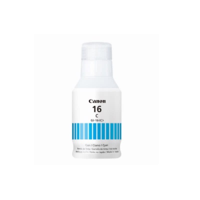 Botella De Tinta Canon Gi-16 Pixma Gx6010/Gx7010 132Ml Cyan2