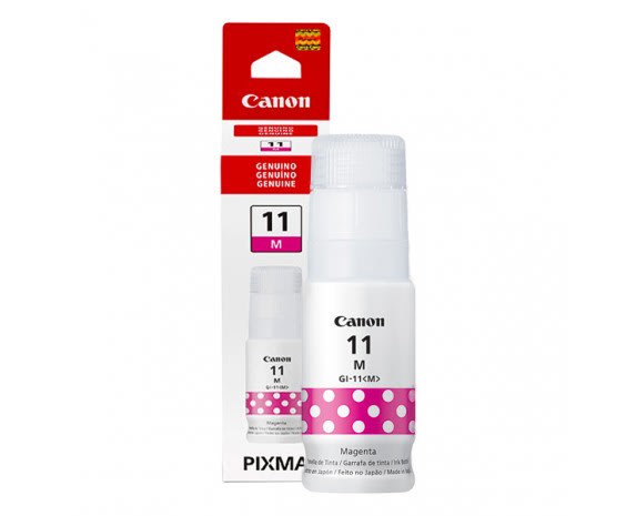 Botella De Tinta Canon Gi-11C 7700 Páginas 70Ml Magenta 0