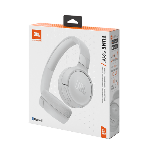 AUDÍFONOS INALÁMBRICOS JBL TUNE 520 BLUETOOTH BT 5.3 COLOR BLANCO 0
