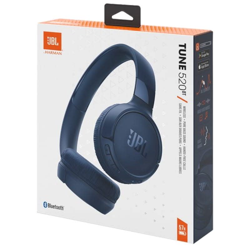 AUDÍFONOS INALÁMBRICOS JBL TUNE 520BT ON-EAR - AZUL4