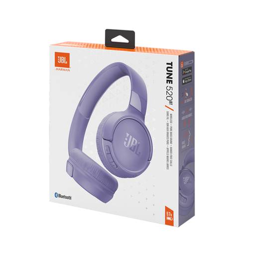 JBL TUNE 520 BT HEADPHONE BLUETOOTH ON EAR PURPLE JBL6