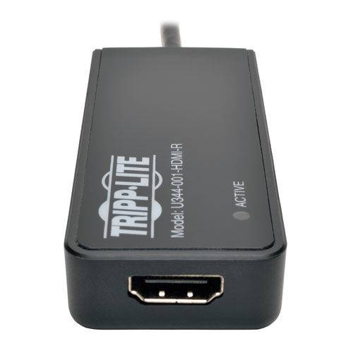 ADAPTADOR DE TARJETA GRAFICA EXTERNA TRIPP LITE USB 3.0 SUPERSPEED A MONITOR HDMI DOBLE SDRAM 5121