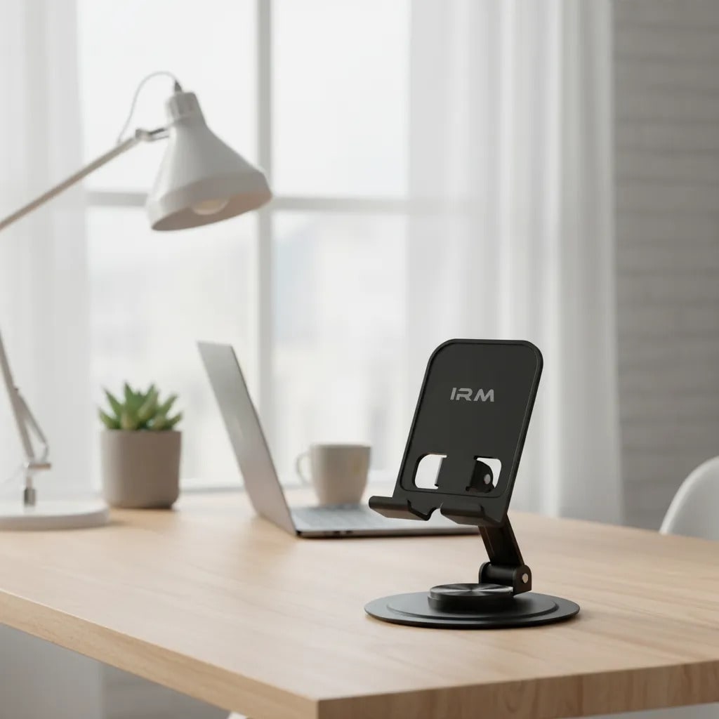 Soporte de Celular Para Escritorio Plegable Giratorio 360° IR642