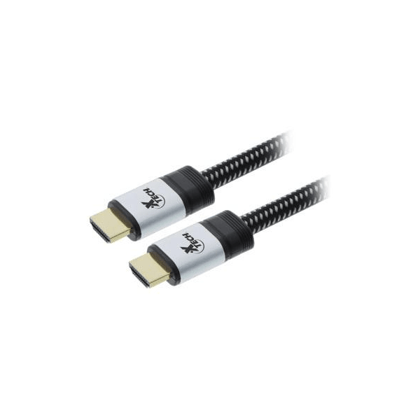 CABLE TRENZADO HDMI MACHO A HDMI  MACHO DE ALTA VELOCIDAD 4K  XTC-6262