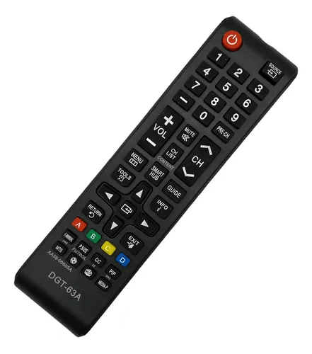 Control Remoto Led Plasma Lcd Para Samsung Smart Tv Dgt-63A 0