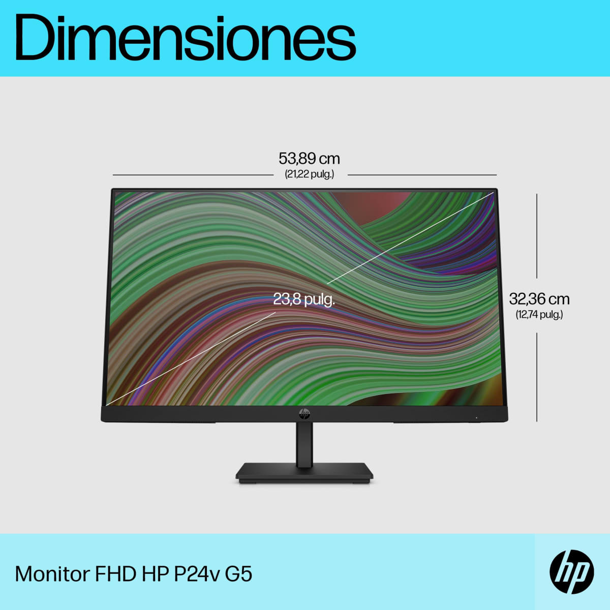 MONITOR HP P24V G5 23.8