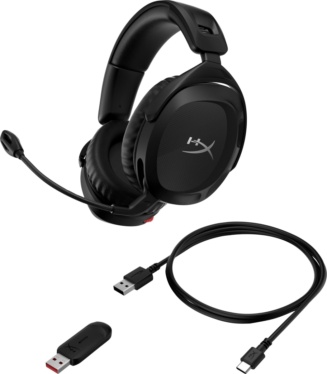 AUDIFONOS GAMER INALÁMBRICO HYPER X CLOUD STINGER 2 2.4 GHZ DTS6