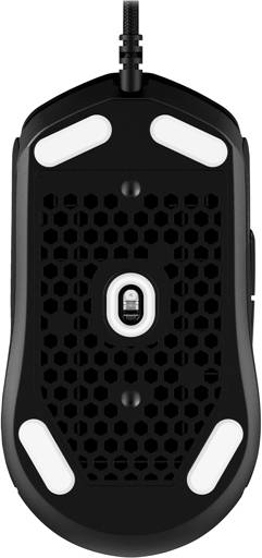 MOUSE GAMER HYPERX PULSE FIRE HASTE 2 SENSOR HYPERX 26K LIGERO 53G 6 BOTONES 26000 DPI3