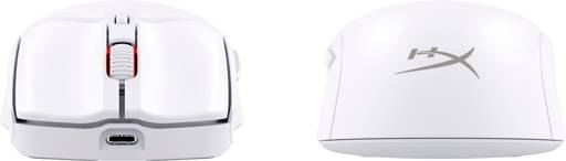 MOUSE GAMER HYPERX PULSE FIRE HASTE 2 SENSOR HYPERX 26K LIGERO 53G 6 BOTONES 26000 DPI BT 5.0 BLANCO4