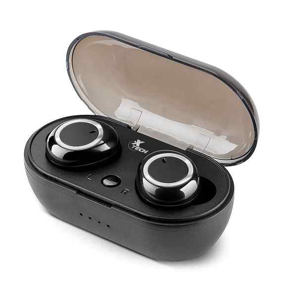 AUDÍFONOS INALÁMBRICOS XTECH XTH-700 ERBUDS IN-EAR  ESTUCHE DE CARGA 0