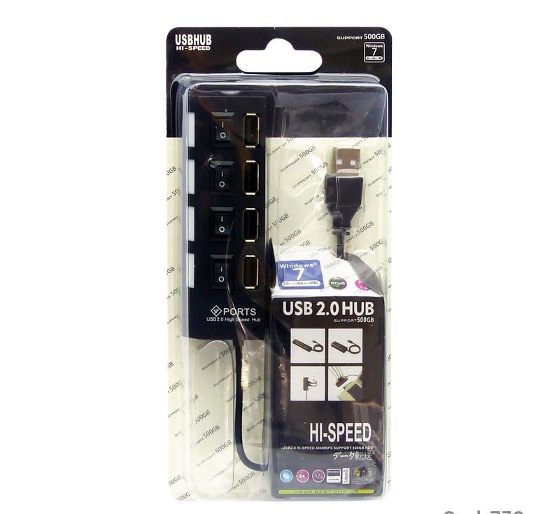 HUB USB 2.0 4 PUERTOS2