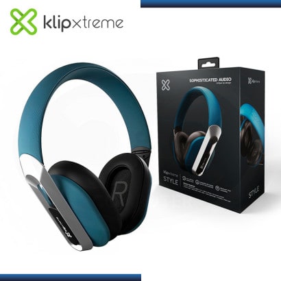 AUDÍFONOS INALÁMBRICOS KLIP XTREME ON EAR 40 HORAS BT 5.0 KWH-750BL3