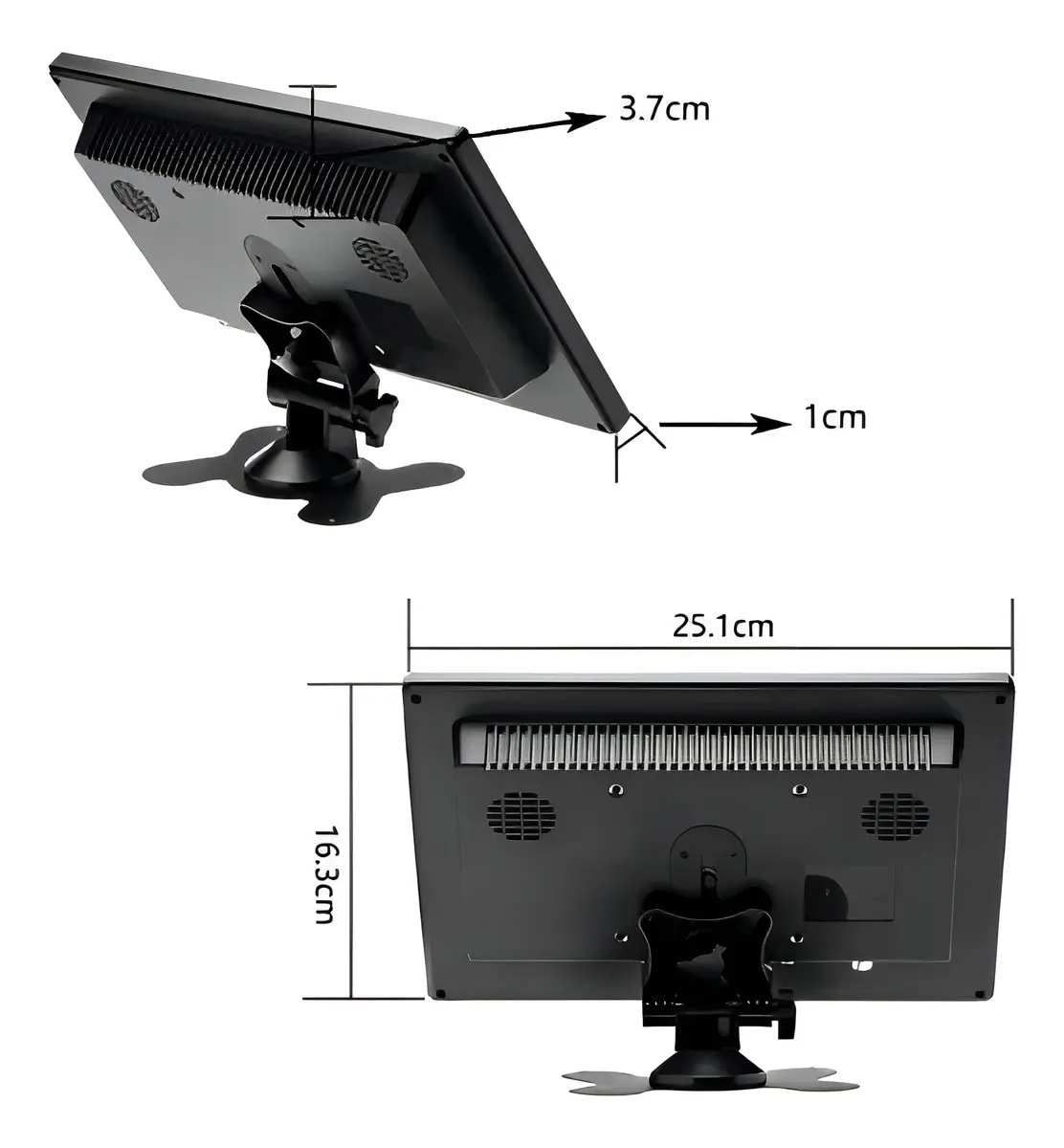 Monitor 10.1 Pulgadas Hdmi Vga Av Usb Bnc 1024x6004