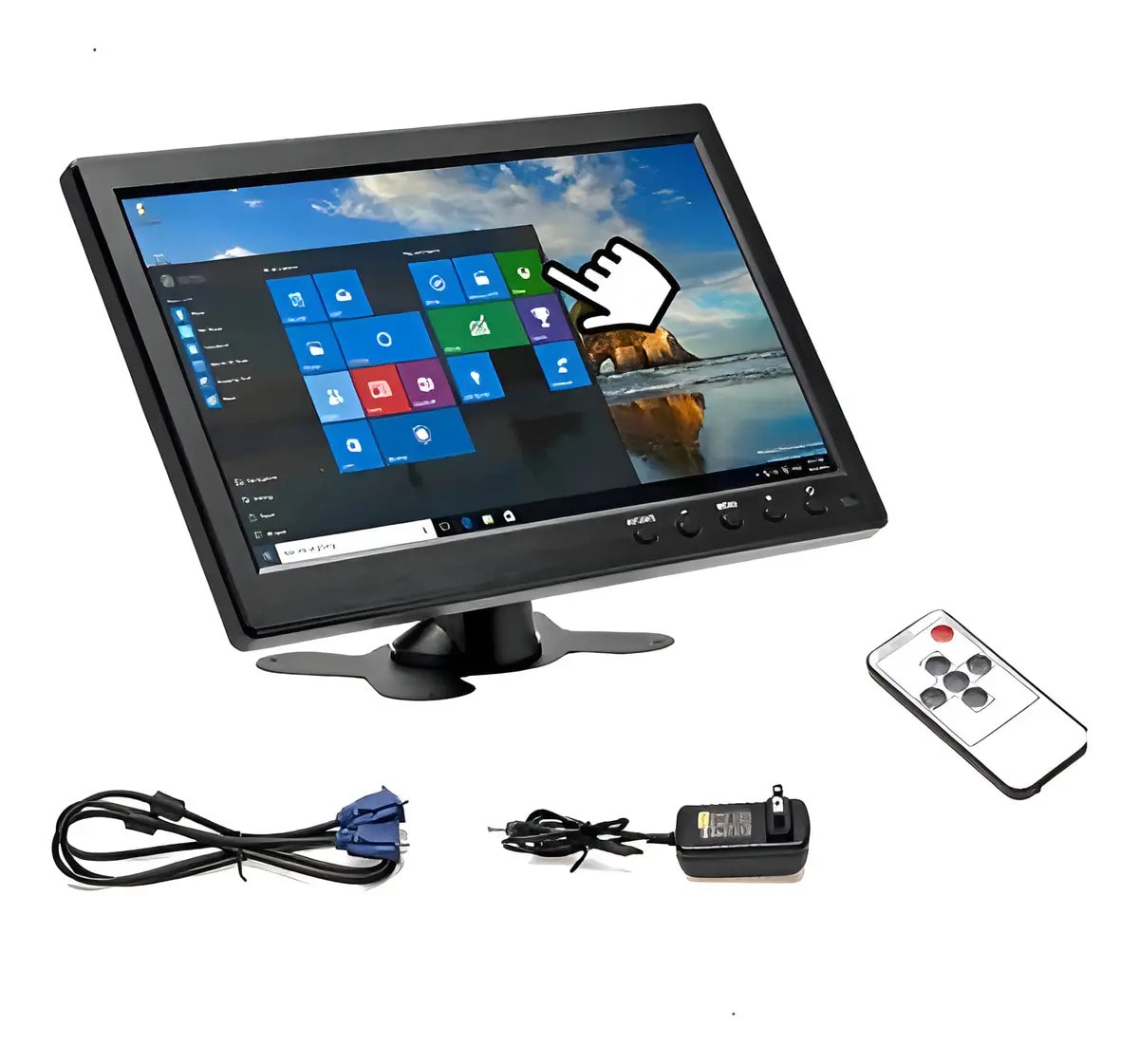 Monitor 10.1 Pulgadas Hdmi Vga Av Usb Bnc 1024x6002