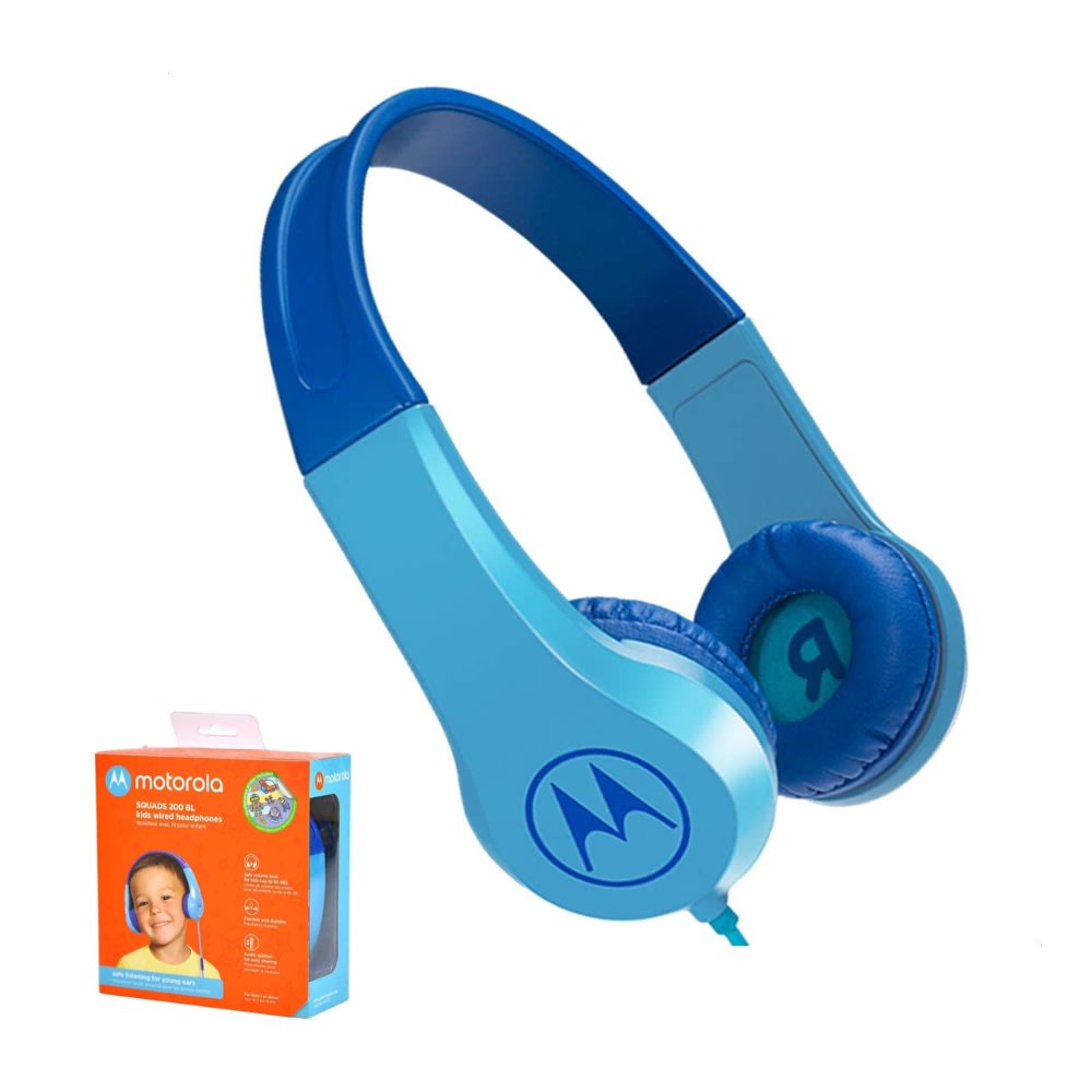 AUDIFONOS  MOTOROLA SQUADS 200 OVER-EAR MANOS LIBRES PARA NIÑOS2