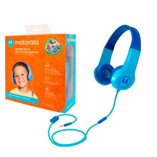 AUDIFONOS  MOTOROLA SQUADS 200 OVER-EAR MANOS LIBRES PARA NIÑOS 0