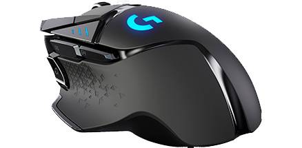 MOUSE GAMER INALÁMBRICO LOGITECH G502 LIGHTSPEED SENSOR HERO 25K 11 BTNS 16000DPI USB2